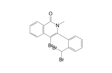 3-[2-[bis(bromanyl)methyl]phenyl]-4-bromanyl-2-methyl-isoquinolin-1-one