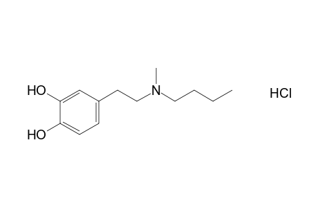 4-[2-(butylmethylamino)ethyl]pyrocatechol, hydrochloride