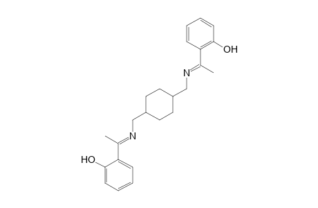 2,2'-{N,N'-[(1,4-cyclohexylene)dimethylene]diacetimidoyl}diphenol