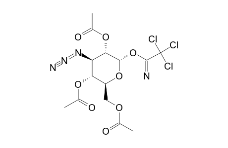 3-AZIDO-2,4,6-TRI-O-ACETYL-3-DEOXY-ALPHA-D-GLUCOPYRANOSYL-TRICHLOROACETIMIDATE