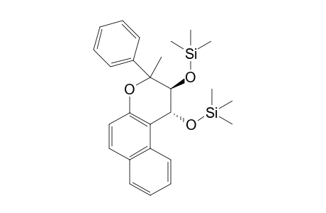 Trimethyl-[[(trans)-3-methyl-3-phenyl-1-trimethylsilyloxy-1,2-dihydrobenzo[f]chromen-2-yl]oxy]silane