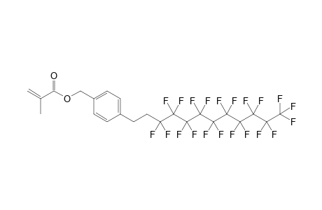 4-[(2-Perfluorodecyl)ethyl]-benzyl methacrylate