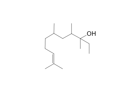 3,4,6,10-Tetramethylundec-9-en-3-ol