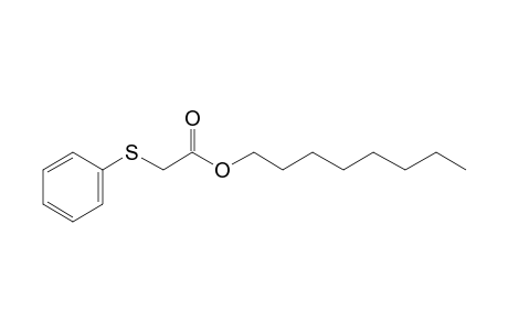 (Phenylthio)acetic acid, octyl ester