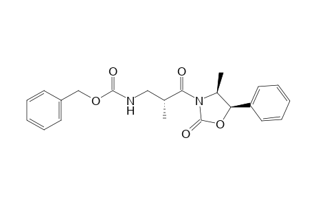 (phenylmethyl) N-[(2R)-2-methyl-3-[(4S,5R)-4-methyl-2-oxidanylidene-5-phenyl-1,3-oxazolidin-3-yl]-3-oxidanylidene-propyl]carbamate
