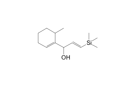 (E)-1-(6-Methyl-1-cyclohexenyl)-3-trimethylsilyl-2-propen-1-ol