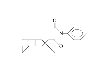 anti-1,2,3,4,5,6,7,8-Octahydro-10,10-dimethyl-N-phenyl-(1,4-5,8)-dimethano-naphthalene-endo-dicarboximide
