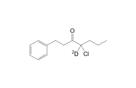 4-Chloro-4-deuterio-1-phenyl-3-heptanone