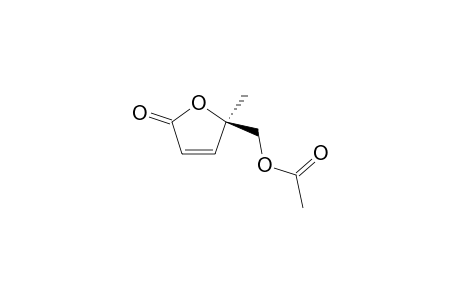 (+)-5-ACETOXYMETHYL-5-METHYLFURAN-2-ONE