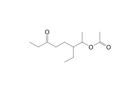 (2-ethyl-1-methyl-5-oxo-heptyl) acetate