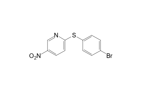 2-[(p-bromophenyl)thio]-5-nitropyridine