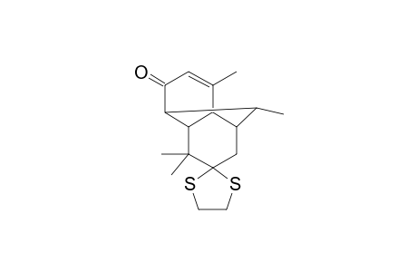 (4R,5S,9S,10S,11S)-Morel-2-en-1,7-dione 7-ethylenedithioketal