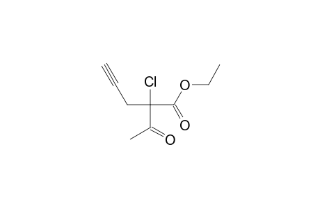 Ethyl 2-chloro-2-propargylacetoacetate