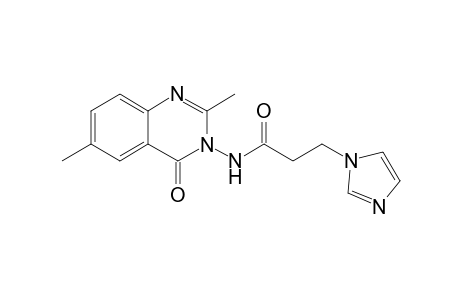 3-[3-(1-Imidazolyl)-propionylamino]-2,6-dimethyl-4(3H)-quinazolinone