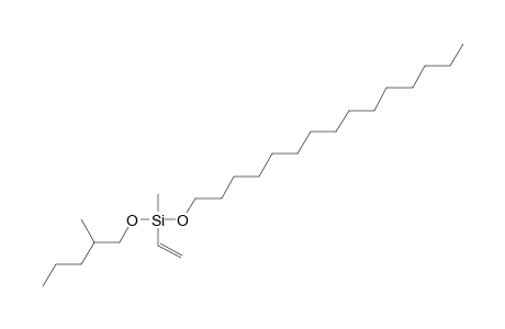 Silane, methylvinyl(2-methylpentyloxy)pentadecyloxy-