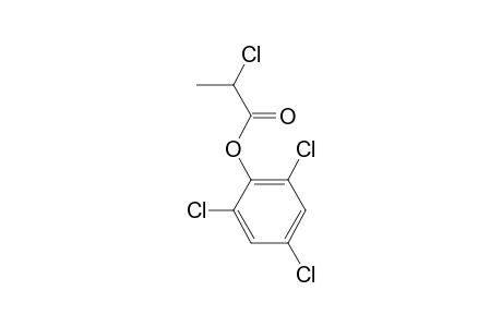 2-Chloropropionic acid, 2,4,6-trichlorophenyl ester