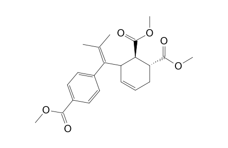 DIMETHYL-3-[2'-METHYL-1'-(4''-METHOXYCARBONYLPHENYL)-PROP-1'-ENYL]-CYCLOHEX-4-ENE-1,2-DICARBOXYLATE