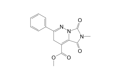 2-Phenyl-4-methoxycarbonyl-6-methyl-3H-imidazo[1,5-B]pyridazine-5,7-dione