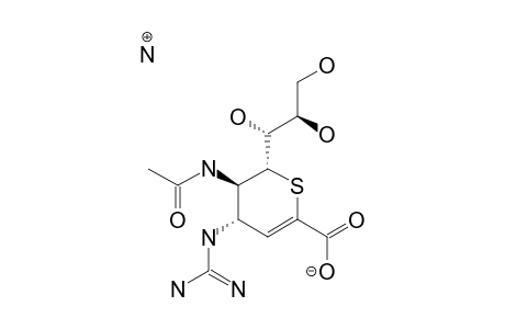 AMMONIUM_5-ACETAMIDO-2,6-ANHYDRO-3,4,5-TRIDEOXY-4-GUANIDINO-6-THIO-D-GLYCERO-D-GALACTO-NON-2-ENOATE