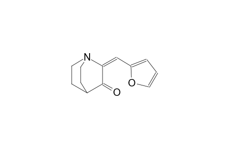 1-azabicyclo[2.2.2]octan-3-one, 2-(2-furanylmethylene)-, (2E)-