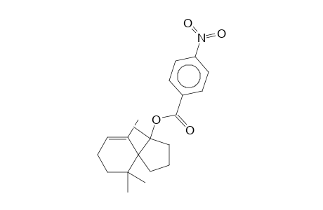 Spiro[4.5]dec-9-en-1-ol, 1,6,6,10-tetramethyl-, 4-nitrobenzoate