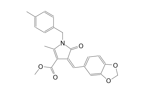 1H-pyrrole-3-carboxylic acid, 4-(1,3-benzodioxol-5-ylmethylene)-4,5-dihydro-2-methyl-1-[(4-methylphenyl)methyl]-5-oxo-, methyl ester, (4Z)-