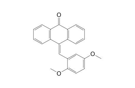 10-(2,5-dimethoxybenzylidene)anthrone