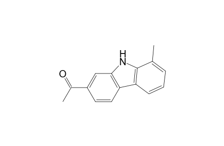 1-Methyl-7-acetyl-carbazole