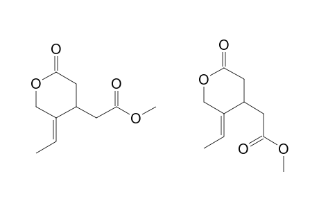 5-ETHYLIDENE-4-METHOXYCARBONYLMETHYL-2-OXOPYRAN