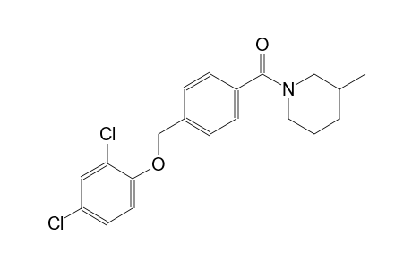 1-{4-[(2,4-dichlorophenoxy)methyl]benzoyl}-3-methylpiperidine