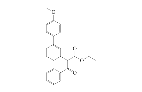 Ethyl 3-oxo-3-phenyl-2-[3-(4-methoxyphenyl)cyclohex-2-enyl]propanoate