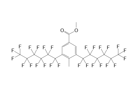 Methyl 4-Methyl-3,5-bis(perfluorohexyl)benzoate