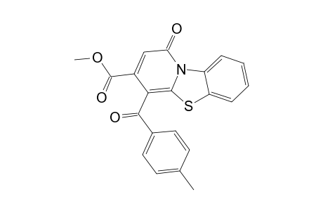 METHYL-4-(4-METHYLBENZOYL)-1-OXO-1H-PYRIDO-[2,1-B]-BENZOTHIAZOLE-3-CARBOXYLATE