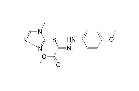 ethanoic acid, [(4-methoxyphenyl)hydrazono][(4-methyl-4H-1,2,4-triazol-3-yl)thio]-, methyl ester, (2Z)-