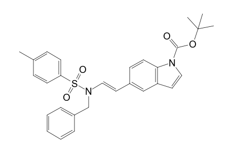 tert-Butyl 5-((E)-2-{benzyl-[(4-methylphenyl)sulfonyl]amino}ethynyl)-1H-indole-1-carboxylate
