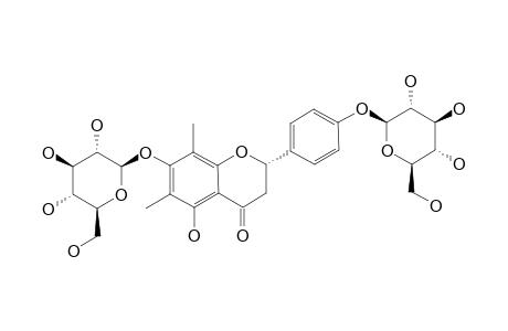DIPLOMORPHANIN-A;FARREROL-4',7-DI-O-BETA-D-GLUCOPYRANOSIDE