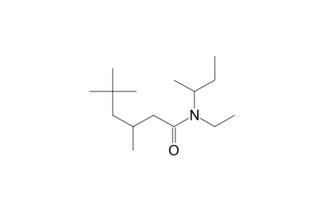 Hexanamide, 3,5,5-trimethyl-N-(2-butyl)-N-ethyl-
