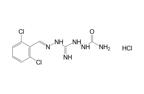 1-{N-[(2,6-dichlorobenzylidene)amino]amidino}semicarbazide, monohydrochloride