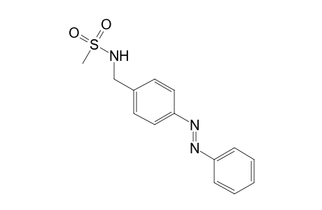 N-[p-(PHENYLAZO)BENZYL]METHANESULFONAMIDE