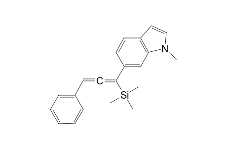 1-Methyl-5-(3-phenyl-1-(trimethylsilyl)propa-1,2-dien-1-yl)-1H-indole