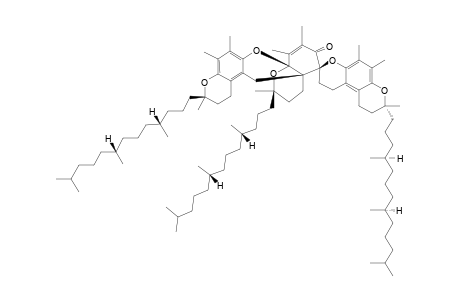 #10A;(3S,3'R,7'AS,8R,9'R,11'AR)-3',5,5',6,6',8,9',15',16'-NONAMETHYL-3',8,9'-TRIS-[(4R,8R)-4,8,12-TRIMETHYL-TRIDECYL]-1,1',2',3',8,9,10,10',11,12'-DECYL