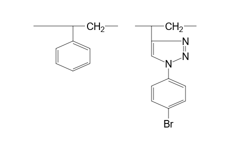 Poly(styrene-co-1-p-bromophenyl-4-vinyl-1,2,3-triazole)