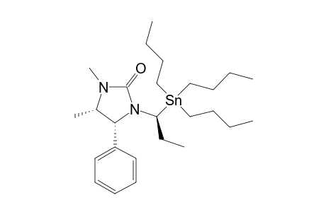 (4R,5S)-1,5-dimethyl-4-phenyl-3-[(1S)-1-tributylstannylpropyl]imidazolidin-2-one