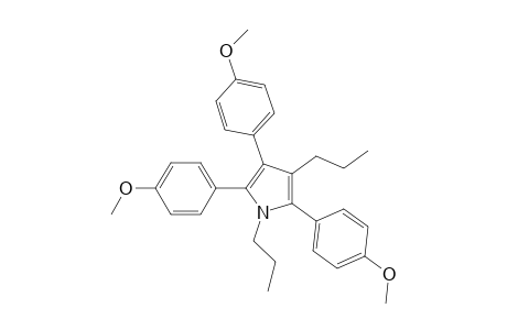 2,3,5-Tris(4-methoxyphenyl)-1,4-dipropyl-1H-pyrrole