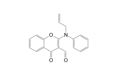 4-Oxo-2-[phenyl(prop-2'-enyl)amino]-4H-[1]-benzopyran-3-carboxaldehyde