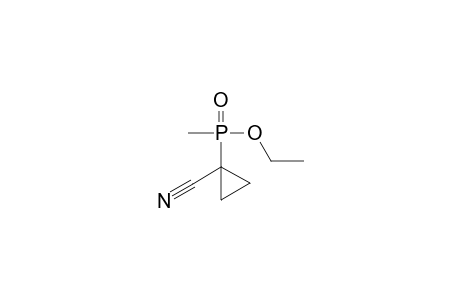 ethyl 1-cyanocyclopropyl(methyl)phosphinate