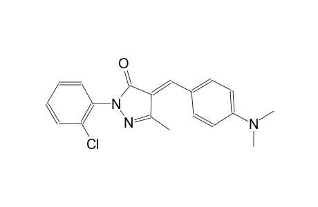 (4E)-2-(2-chlorophenyl)-4-[4-(dimethylamino)benzylidene]-5-methyl-2,4-dihydro-3H-pyrazol-3-one