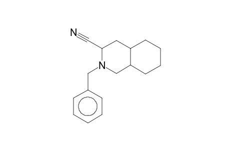 3-Isoquinolinecarbonitrile, 2-benzylperhydro