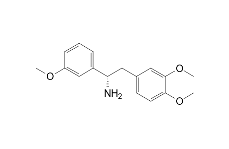 (+)-(1S)-2-(3,4-Dimethoxyphenyl)-1-(3-methoxyphenyl)ethylamine
