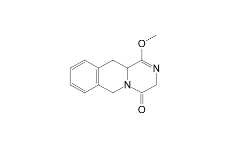 1-Methoxy-3,6,11,11a-tetrahydropyrazino[1,2-b]isoquinolin-4-one